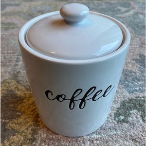 Threshold Stoneware Coffee Container